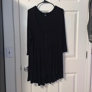Torrid Black Babydoll Shirt